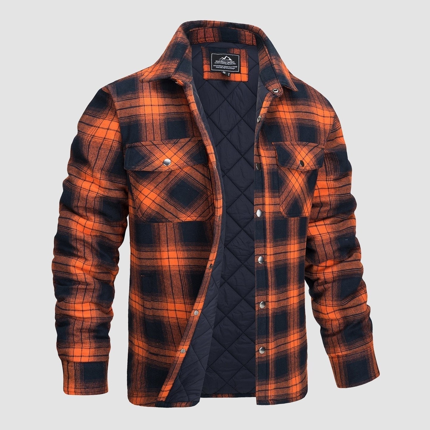 Enzo | Thick Checkered Flannel Shirt