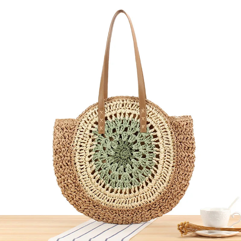 Mildred - Ethnic Style Round Shoulder Bag