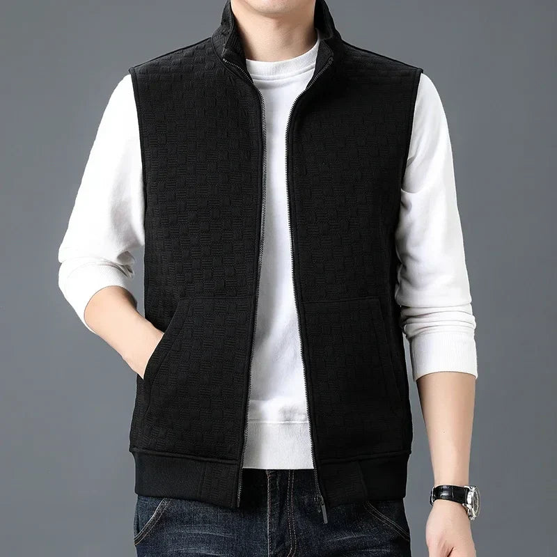 STRYDE TEXTURED ZIP VEST