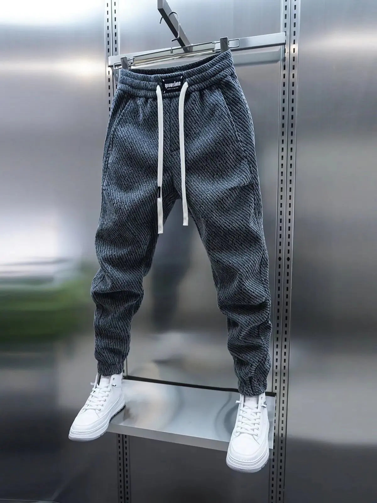Milo | Patterned Casual Trousers