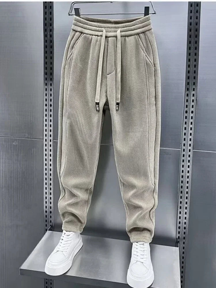 Theo | Ribbed Urban Pants