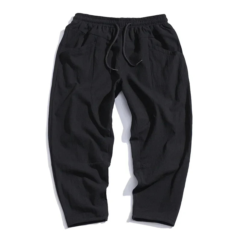 Takumi Linen Cropped Pants