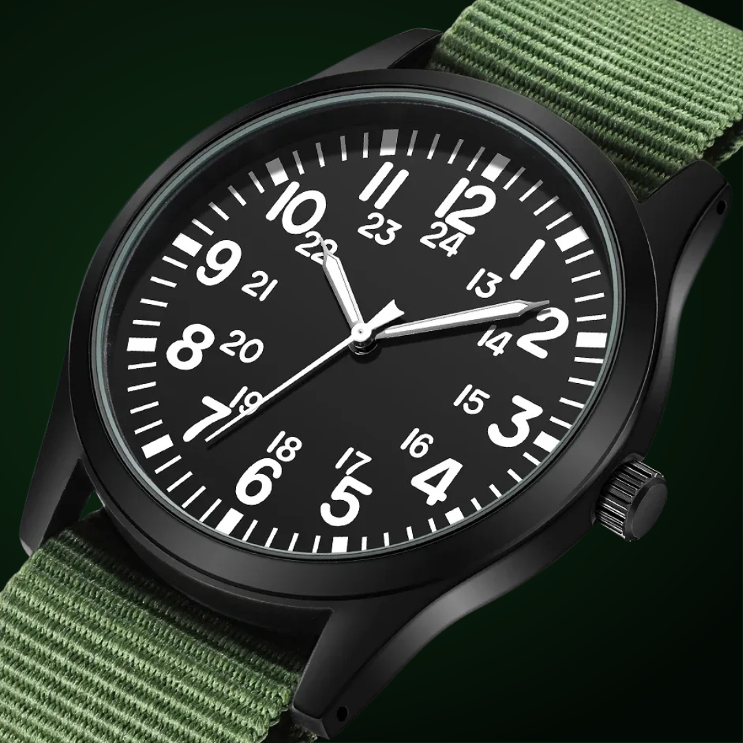 Adventure-Ready Military Watch™ – Durable and Dependable for Outdoor Enthusiasts