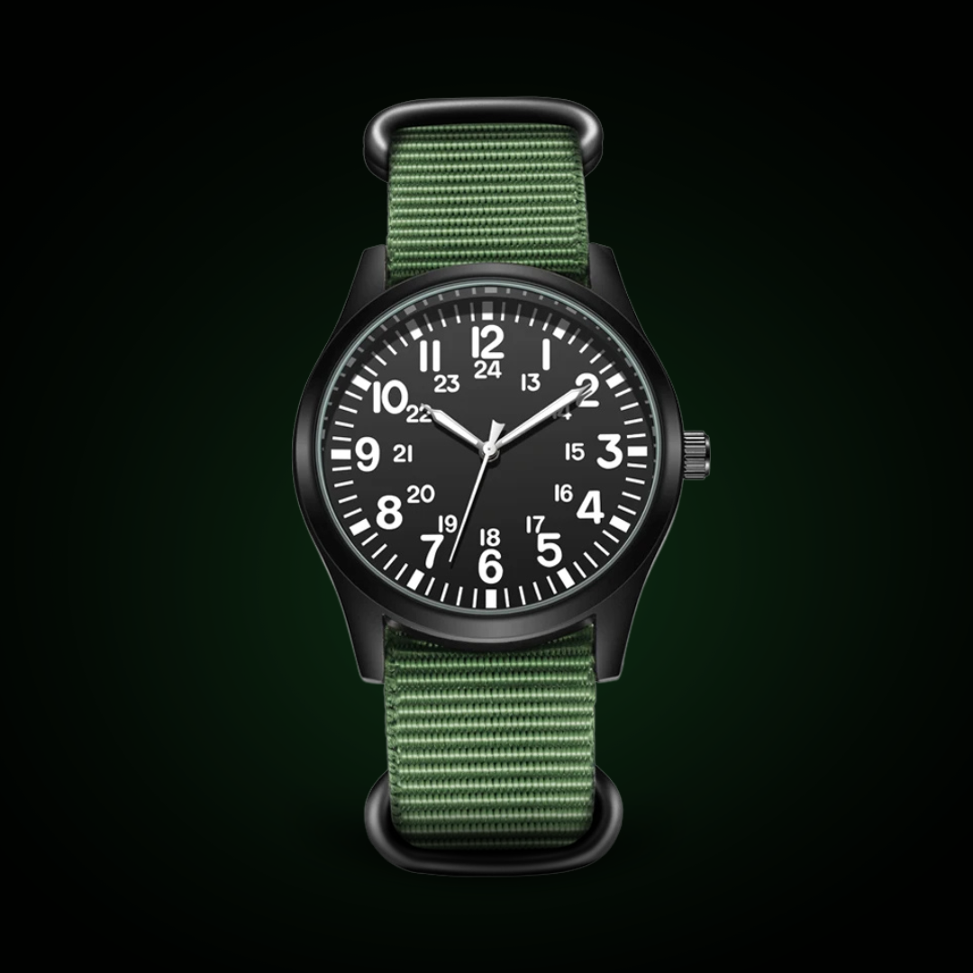 Adventure-Ready Military Watch™ – Durable and Dependable for Outdoor Enthusiasts