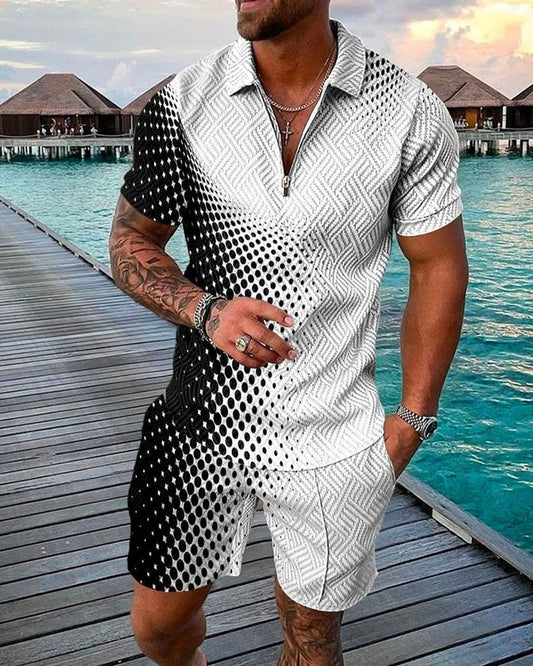 Positano Print Set – Sophistication in Every Thread