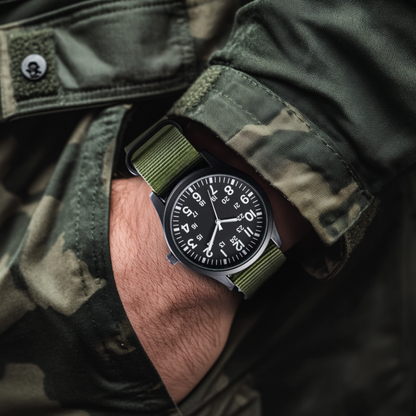 Adventure-Ready Military Watch™ – Durable and Dependable for Outdoor Enthusiasts