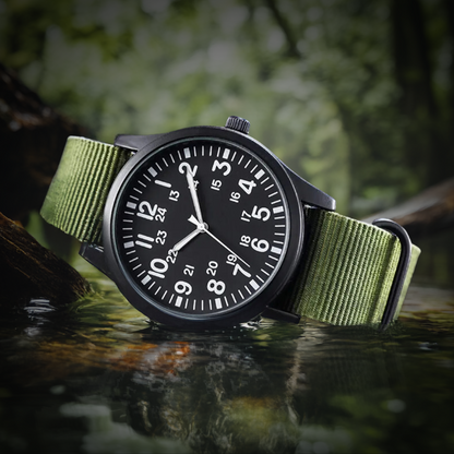 Adventure-Ready Military Watch™ – Durable and Dependable for Outdoor Enthusiasts