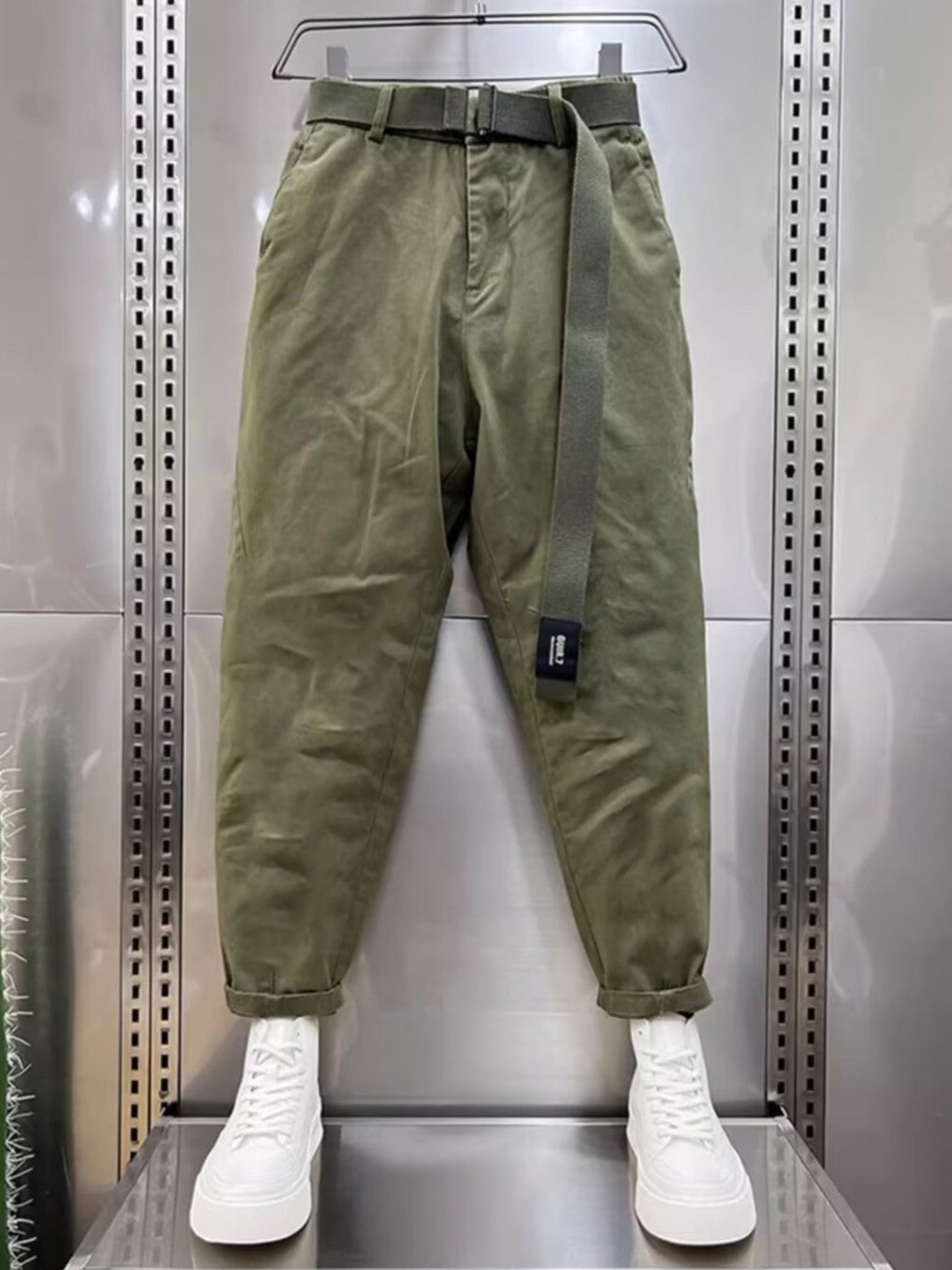 Nico | Belted Everyday Pants