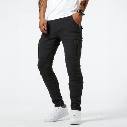 Massimo Denim Cargo Jeans