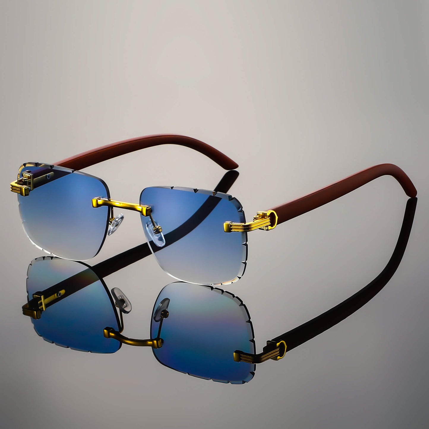 Napoli Rimless Retro Shades