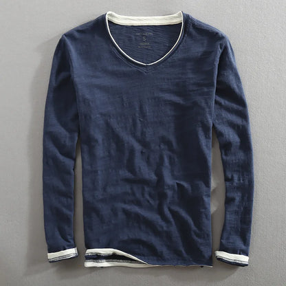 OBSIDIAN-NECK SHIRT