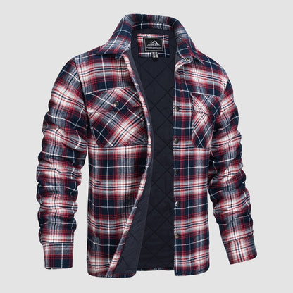 Enzo | Thick Checkered Flannel Shirt