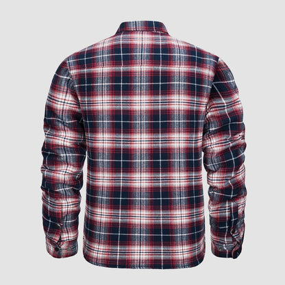 Enzo | Thick Checkered Flannel Shirt