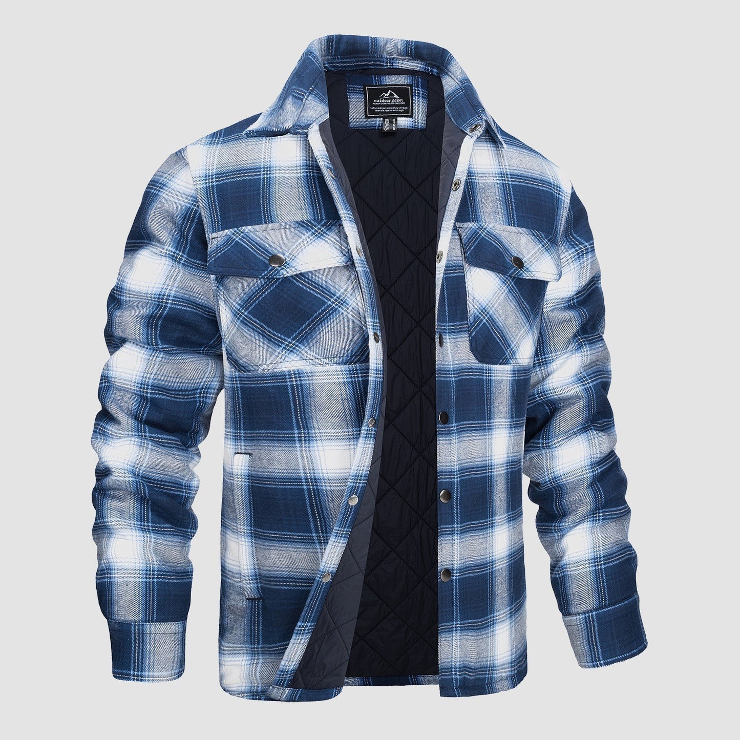 Enzo | Thick Checkered Flannel Shirt
