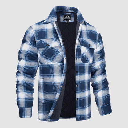 Enzo | Thick Checkered Flannel Shirt
