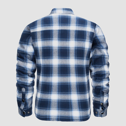 Enzo | Thick Checkered Flannel Shirt