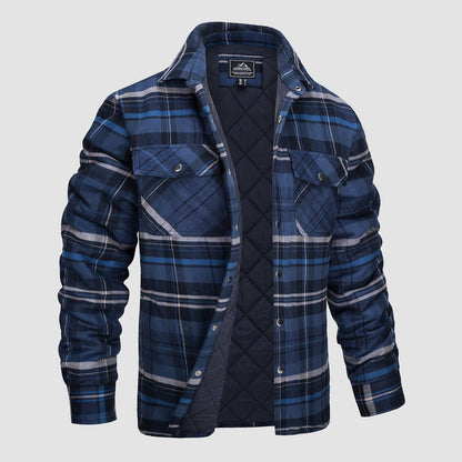 Enzo | Thick Checkered Flannel Shirt
