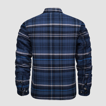 Enzo | Thick Checkered Flannel Shirt