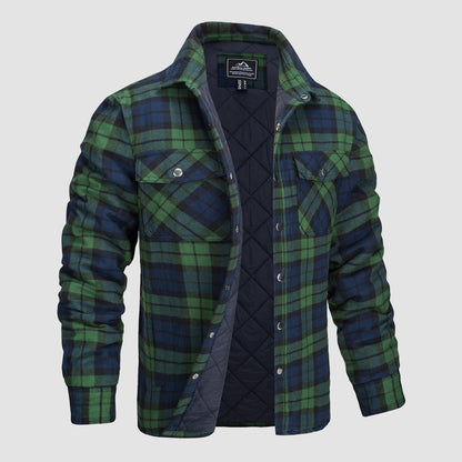 Enzo | Thick Checkered Flannel Shirt