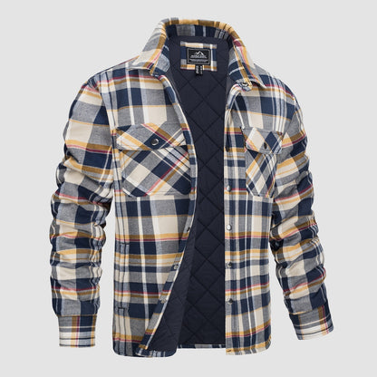 Enzo | Thick Checkered Flannel Shirt