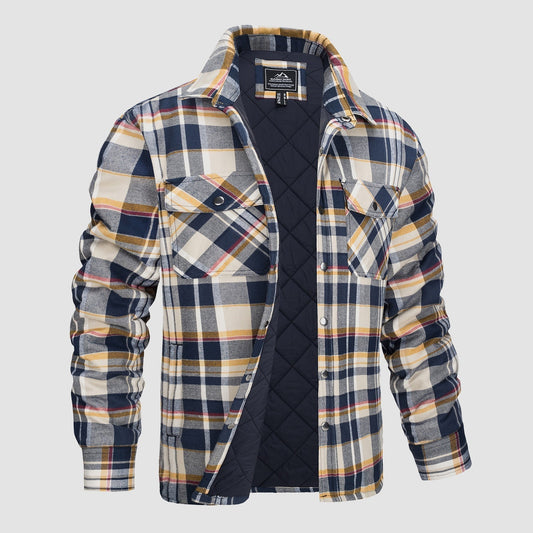 Enzo | Thick Checkered Flannel Shirt