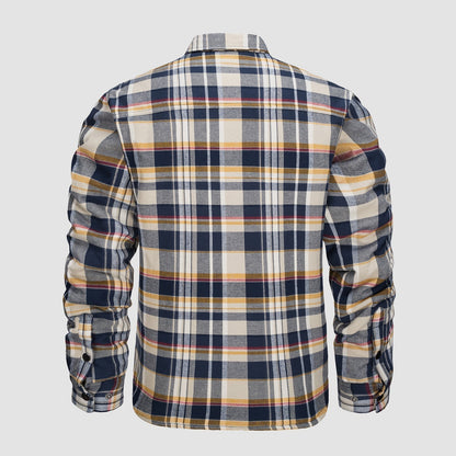 Enzo | Thick Checkered Flannel Shirt