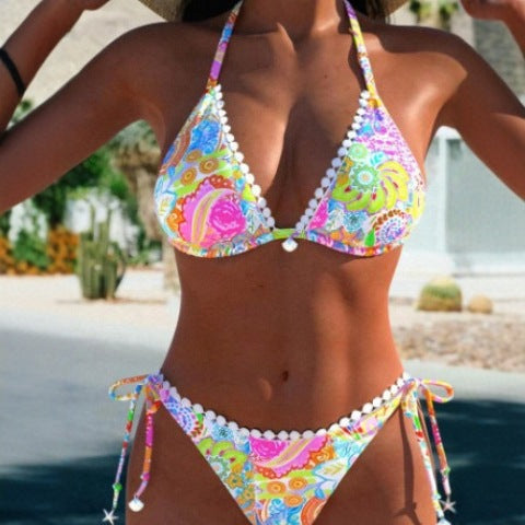 Winona - Vibrant Adjustable Strap Two Piece Swimwear