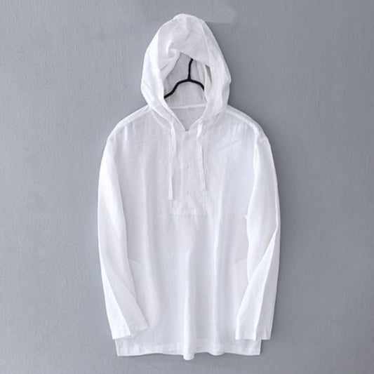 VIVA LINEN HOODIE
