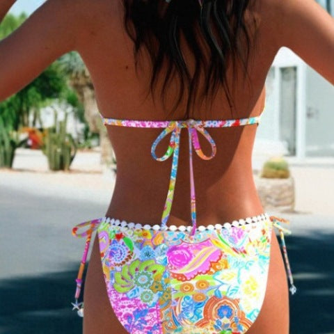 Winona - Vibrant Adjustable Strap Two Piece Swimwear