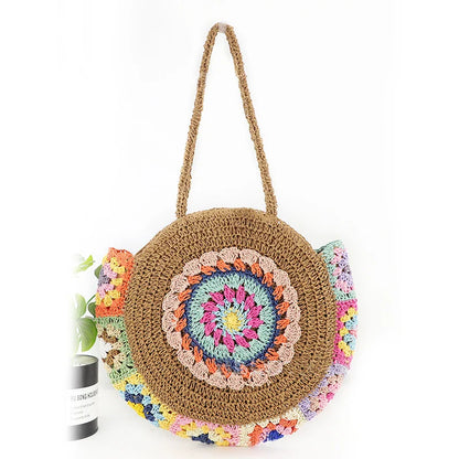 Mildred - Ethnic Style Round Shoulder Bag