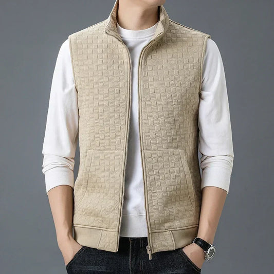 STRYDE TEXTURED ZIP VEST
