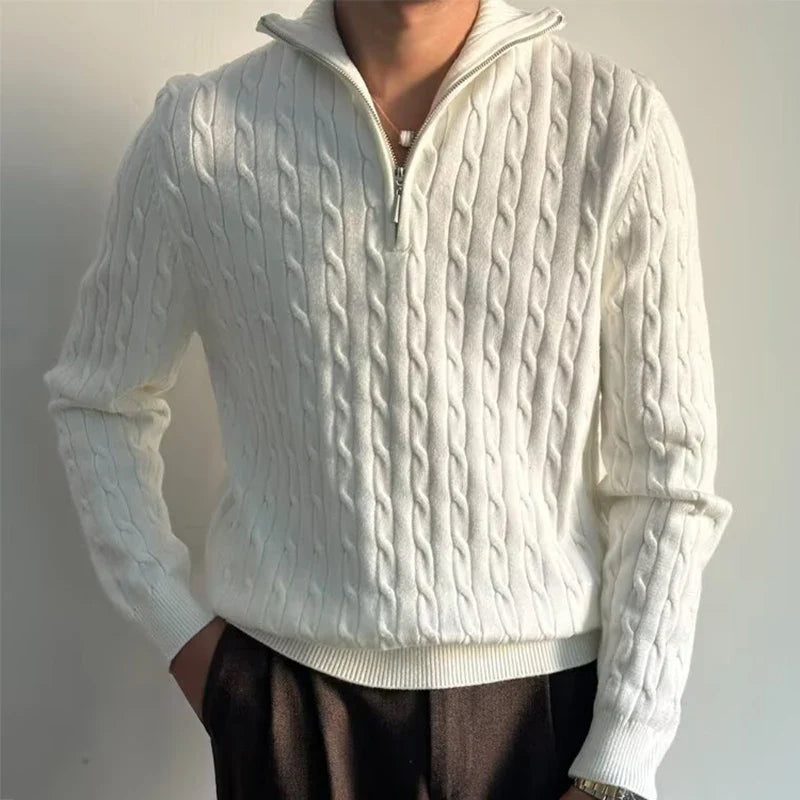 LUCIEN HALF-ZIP SWEATER
