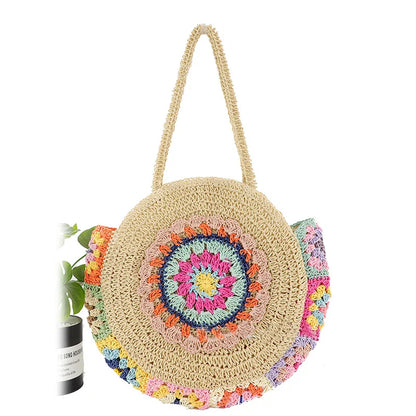 Mildred - Ethnic Style Round Shoulder Bag