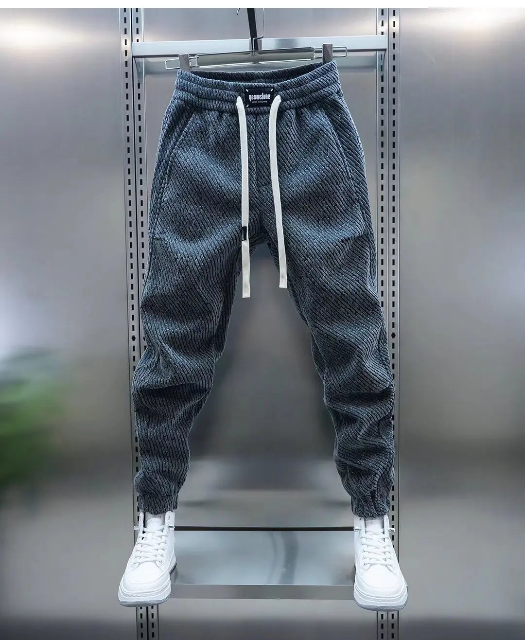 Milo | Patterned Casual Trousers