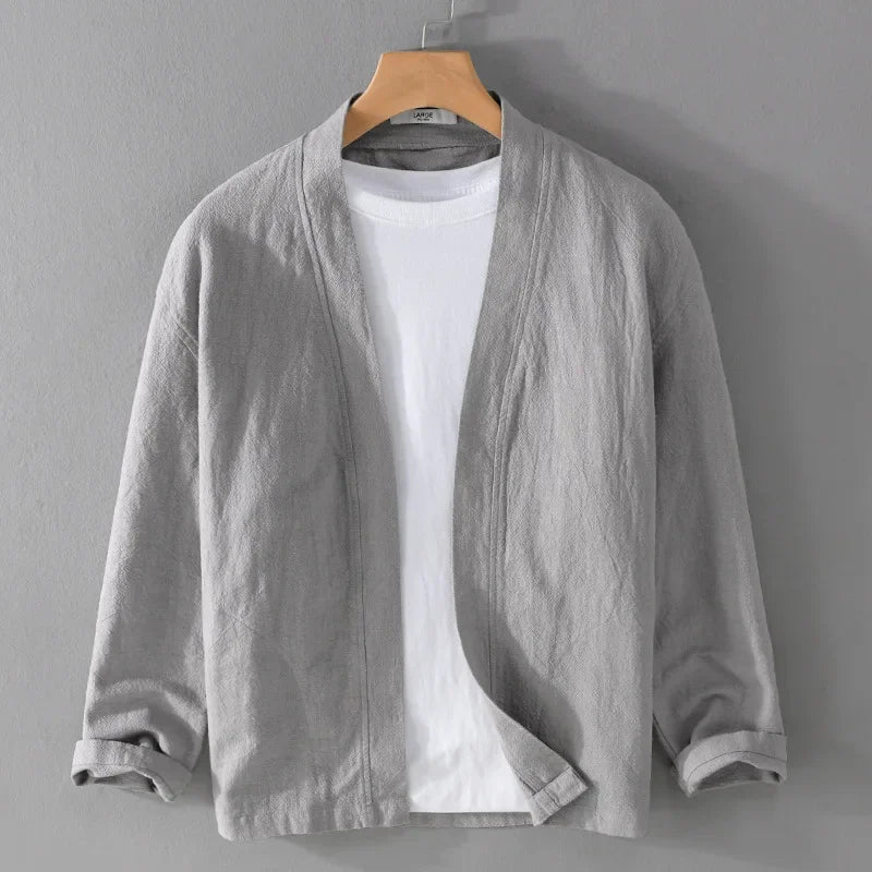 AERO LINEN CARDIGAN