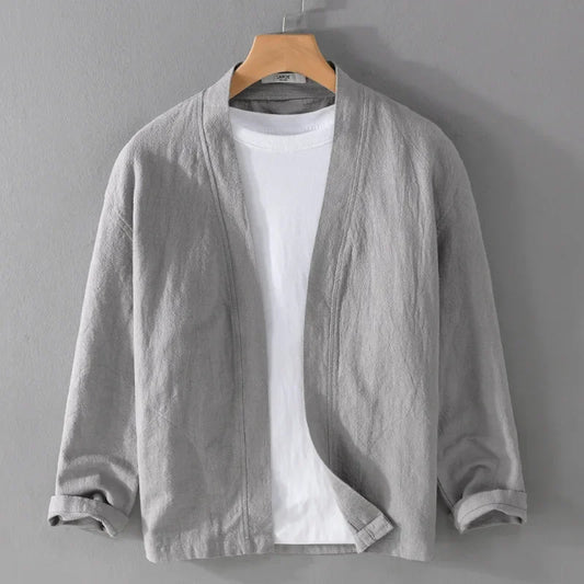 AERO LINEN CARDIGAN