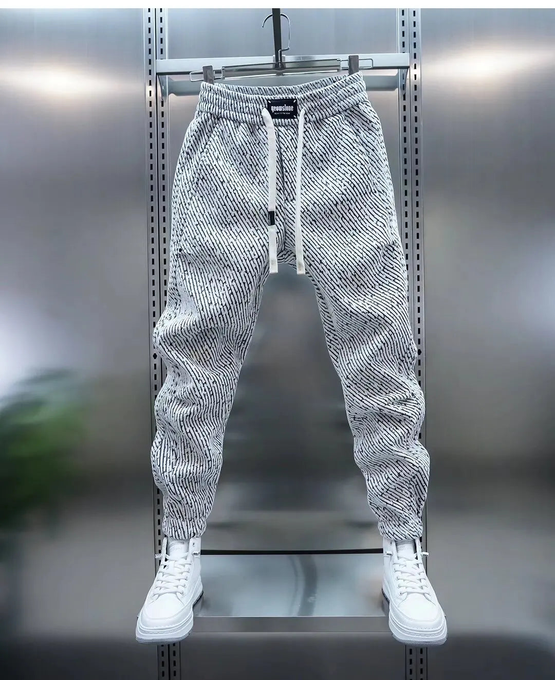 Milo | Patterned Casual Trousers