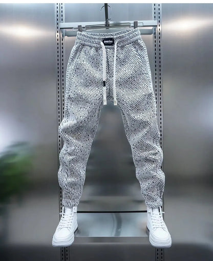 Milo | Patterned Casual Trousers
