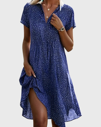 VITTORIA | Refined and Flowing Midi Dress for a Free and Confident Style